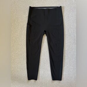 Spanx by Sara Blakely black high‎ waist crop leggings women’s L